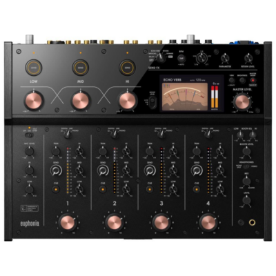 AlphaTheta Euphonia Professional 4 Channel Rotary Mixer - Afbeelding 2